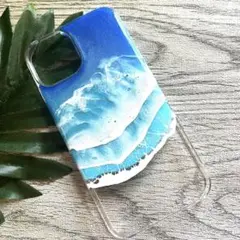 波デザイン iPhoneケース13/14対応