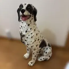 イタリア製 グレートデン ドマン 陶器 犬 置物 - メルカリ