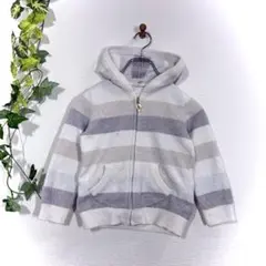 gelato piqueジェラートピケ キッズ パーカー ボーダー110 120