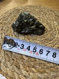 天然鉱物】磁鉄鉱（マグネタイト）原石 山口県産 鉄鉱石 自由研究