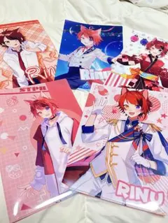 すとぷり 莉犬くん クリアファイル 5枚セット