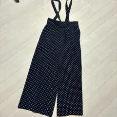 Apuweiser-riche ドット柄 サロペット サイズ1のサムネイル