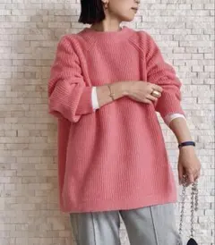 美品◆Rouge vif Anna　オーバーサイズニット　レディースセーター