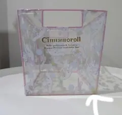 サンリオ　シナモロール　クリア収納ケース　収納ボックス