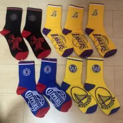 新品 NBA バスケットボール ソックス 9足セット まとめ売り