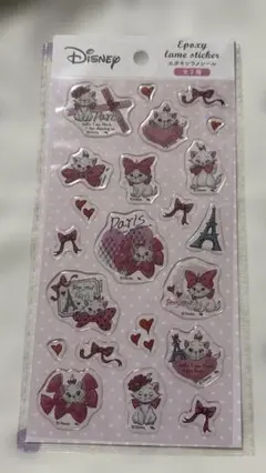 Disney マリーちゃん　シールのサムネイル