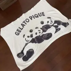 GELATO PIQUE パンダ柄ブランケット ジェラートピケ