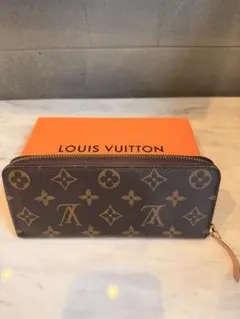 キ*ー様 ルイヴィトン モノグラム ポルトフォイユ クレマンス ローズバレリーヌ