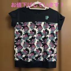 美品　röche フラワープリント Tシャツ Sサイズのサムネイル