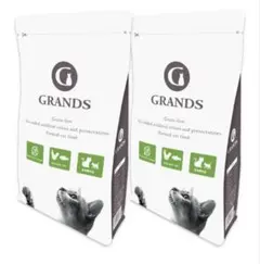 GRANDS ドライキャットフード チキン＆サーモン 500g 3袋 - メルカリ