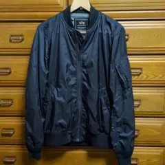 ALPHA INDUSTRIES MA-1ジャケット Lサイズ ネイビー