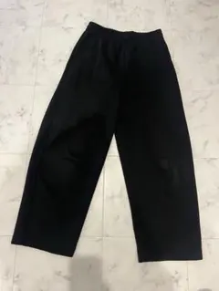 UNIQLO:C スウェットワイドパンツ　S ブラック