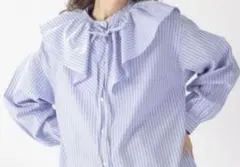 ネット完売 ニコアンド 2WAYブラウス(つけ襟) Msize