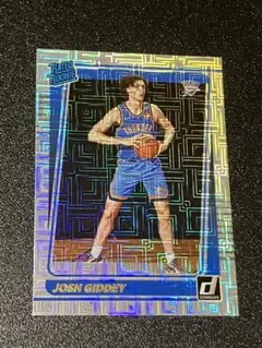josh giddey RC donruss silver prizm