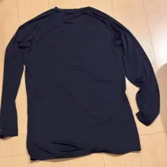 Mizuno 野球　七分袖 アンダーシャツ ネイビー　Lサイズ