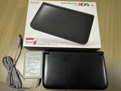 Nintendo 3DS LL ブラック 本体　箱　ACアダプター付き