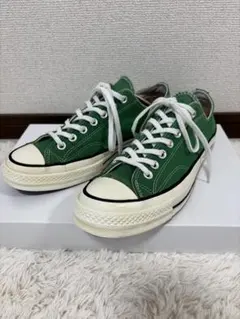 コンバース CT70 チャックテイラー OXグリーン27㎝