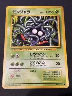 モンジャラ 旧裏● 第1弾拡張パック　ポケモンカードのサムネイル