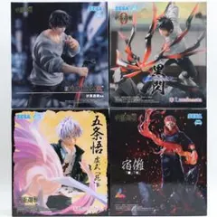 呪術廻戦 フィギュア 4体セット 伏黒甚爾 乙骨憂太 五条悟 宿儺