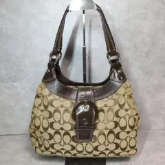 コーチCOACH ミニシグネチャー キャンバス ソーホー トートバッグ 7074 コーチCOACH ミニシグネチャー キャンバス ソーホー トートバッグ 7074