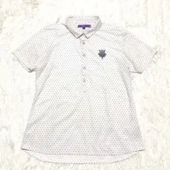 美品♪BEAMS GOLF ビームスゴルフ ドット柄 ポロシャツ M