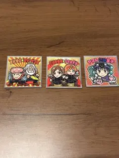 呪術廻戦　ビックリマンシール　3枚セット