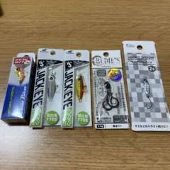 ジャックアイ豆　アジコンバイブなど5点セット