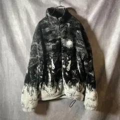 【早い者勝ち】y2k グランジ ジップ ボアジャケット