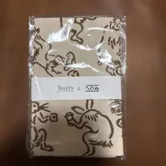 TULLY'S COFFEE かまわぬ　ウサギ 手ぬぐい