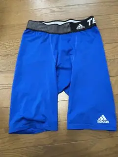adidas Techfit インナータイツ 青