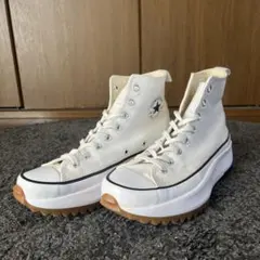 converse ランスターハイク　ホワイト　27cm