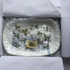 WEDGWOOD　ワイルドストロベリー　スパイラルトレイ　新品未使用