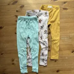 ZARAキッズ用レギンスパンツ3点セット　110㎝