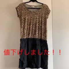 PINCEAU ヒョウ柄ワンピースのサムネイル