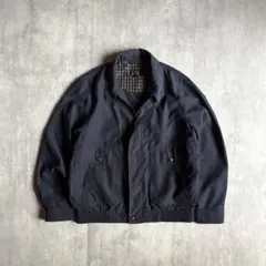 【90s vintage】ハリントンジャケット　スイングトップ　裏チェック　短丈