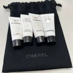 新品未使用！CHANEL セラム＆クリーム　サンプル4点セット　巾着付き！