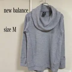 ☆new balance グレー セーター M