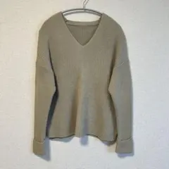 MICA&DEAL コットンVネックニットのサムネイル
