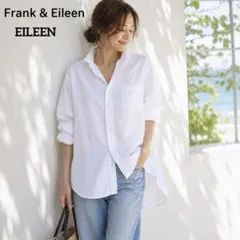 フランク&アイリーン EILEEN 白 L相当 オックスフォード 極美品のサムネイル