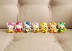 ハローキティ(音楽隊) ミニフィギュア7体セットヴィンテージ平成レトロ