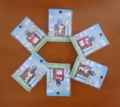 【スヌーピーSNOOPY】 ファスナーマスコット　 6個セット