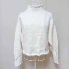 グレイル GRL 長袖ニット セーター タートルネック フリーサイズ