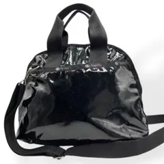 美品　LeSportsac 2way ハンドバッグ　ショルダーバッグ　ブラック