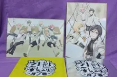 特　刀剣乱舞　花丸　月ノ巻　色紙 ２枚セット　薬研藤四郎　博多藤四郎　他　短刀⑥