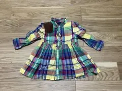 Ralph Lauren チェック柄 ワンピース 18M
