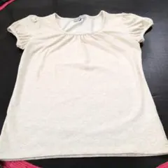 しまむらTHEORIA 半袖 Tシャツ ベージュ Mサイズのサムネイル