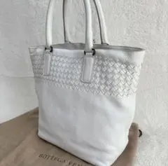 ボッテガヴェネタ　トートバッグ　イントレチャート　レザー　トートバッグ