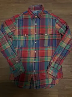 Polo by Ralph Lauren 長袖ネルシャツ S チェック