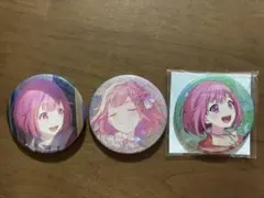 プロセカ 鳳えむ グリッター缶バッジ Vol.56 C BOX特典 5点セット