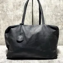 美品 REN スクエア ダッフル レザー トート バッグ HALLIEのサムネイル
